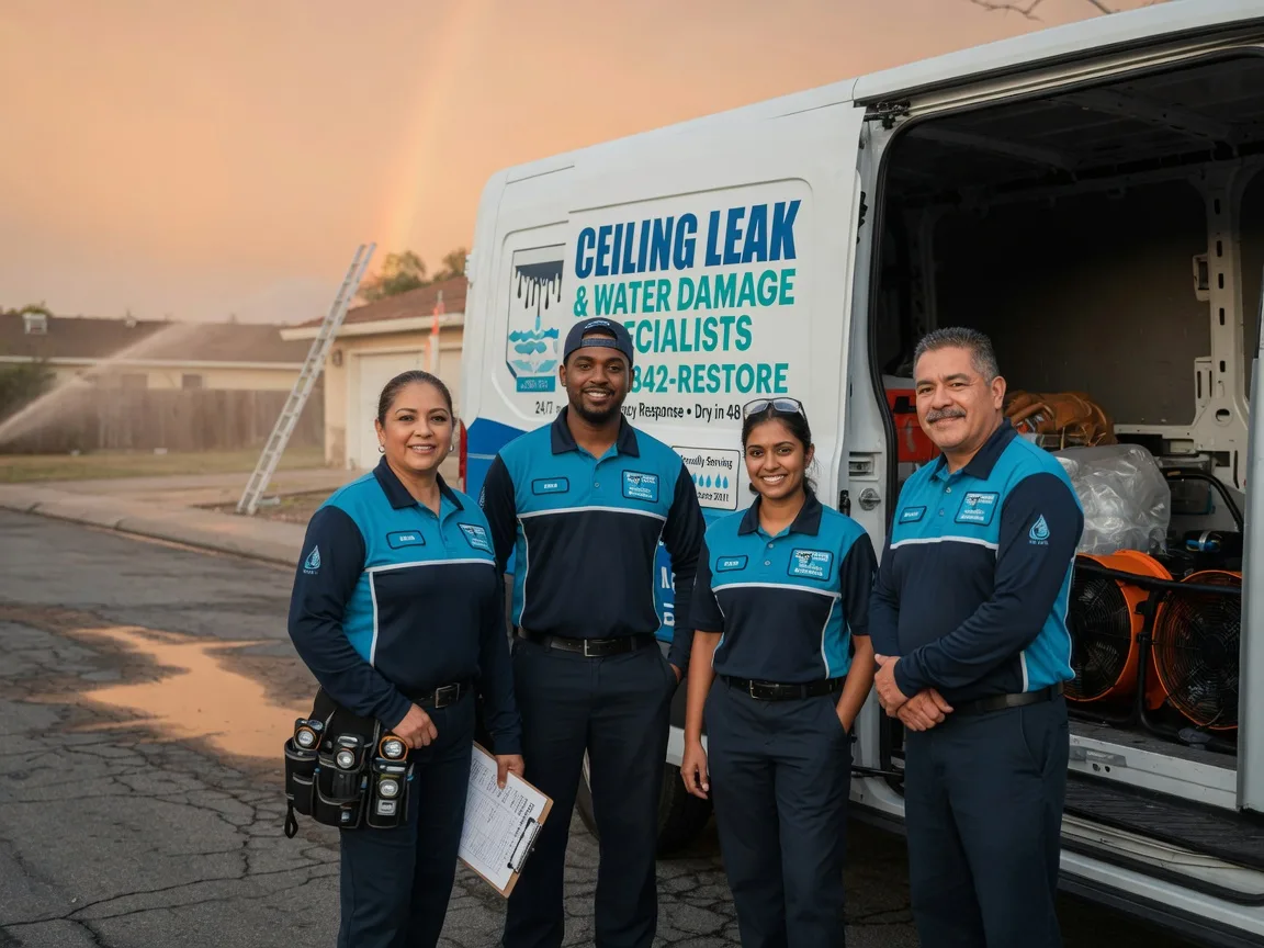 Ceiling Leak Cleanup company in Curtice, OH